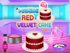 Juego Making Red Velvet Cake en línea