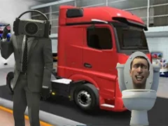 Juego Truck Simulator Skibidi Toilet en línea