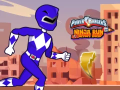 Juego Power Rangers Ninja Run en línea