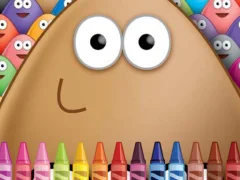 Juego Pou Coloring en línea