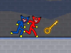 Juego Stickman Huggy Party Duo en línea