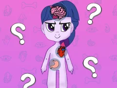 Juego My Little Pony Learning The Body en línea