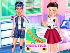 Juego BFF Skating Practice en línea