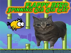 Juego Flappy Bird Spinning oia oia Cat en línea