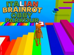 Juego Italiano Brainrot Obby Parkour  en línea