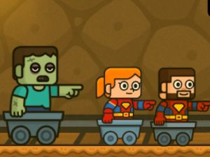 Juego Escape de 2 jugadores de bloqueo de bloques  en línea