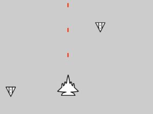 Juego Batalla aérea minimalista en línea