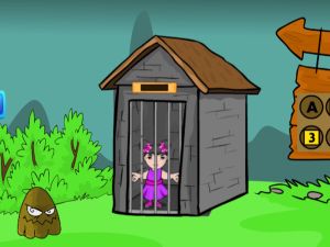 Juego Rescate de chicas de belleza morada en línea