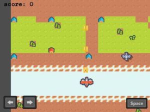 Juego Disparo de aviones 2d en línea