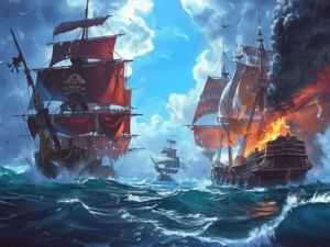 Juego Pirate Ships: construir y luchar en línea