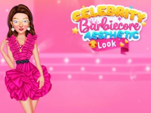 Juego Aspecto estético de celebridades Barbiecore en línea