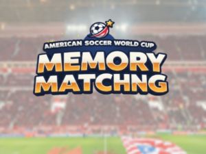 Juego La memoria de la Copa Mundial de fútbol estadounidense coincide con en línea