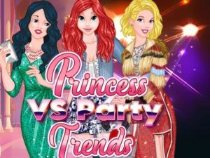 Juego Princesa vs tendencias de fiesta en línea