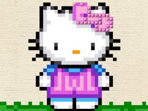 Juego Puntada de hello kitty en línea