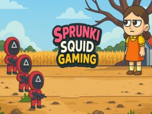 Juego Juegos de calamares de Sprunki en línea