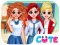 Juego BFF Princess Back To School en línea