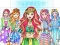 Juego Girl Coloring Dress Up Games en línea