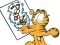Juego Garfield connects the dots en línea