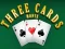 Juego Three cards monte en línea