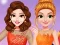 Juego Princesses Ice Skating Dress Up en línea