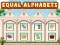 Juego Equal Alphabets en línea