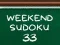 Juego Weekend Sudoku 33 en línea