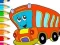Juego Coloring Book: Bus en línea