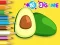 Juego Coloring Book: Avocado Fruit en línea