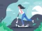 Juego Electric scooter rides jigsaw en línea