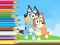 Juego Coloring Book: Bluey And Bingo Holiday en línea