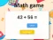 Juego Math game en línea