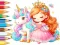 Juego Coloring Book: Unicorn Secret Whisper en línea