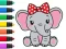 Juego Coloring Book: Elephant en línea