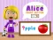 Juego World of Alice First Letter en línea
