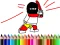 Juego Back To School: Hero Coloring Book en línea