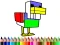 Juego Back To School: Monster Craft Coloring en línea