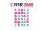 Juego 2 for 2048 en línea