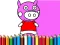Juego Back To School Coloring Book Pig en línea