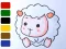 Juego Baby sheep ColoringBook en línea