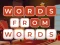 Juego Words from Words en línea