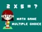 Juego Math Game Multiple Choice en línea