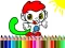 Juego Back To School: Monkey Coloring en línea
