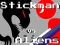 Juego Stickman vs Aliens en línea