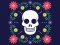Juego Colorful Skull Jigsaw en línea