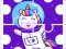 Juego Cute Rainbow Unicorn Puzzles en línea
