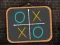 Juego Tic Tac Toe blackboard en línea