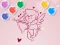 Juego Bubble Shooter Valentine en línea