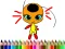 Juego Back To School: Dotted Girl Coloring en línea