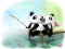 Juego Pandas Slide en línea