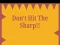 Juego Don't Hit The Sharp en línea